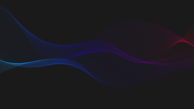 Abstract digital art with flowing lines