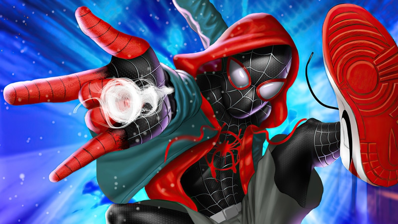 Spider-Man Miles Morales Artwork