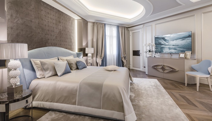 Luxurious and Elegant Bedroom with Modern Furniture