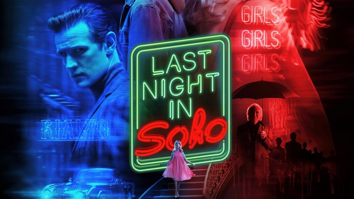 Last Night in Soho movie poster with Matt Smith