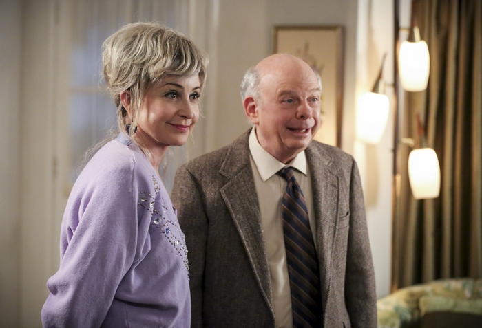 Annie Potts as Constance Tucker with co-star in Young Sheldon