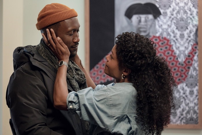 Mahershala Ali and Naomie Harris in Swan Song 4K