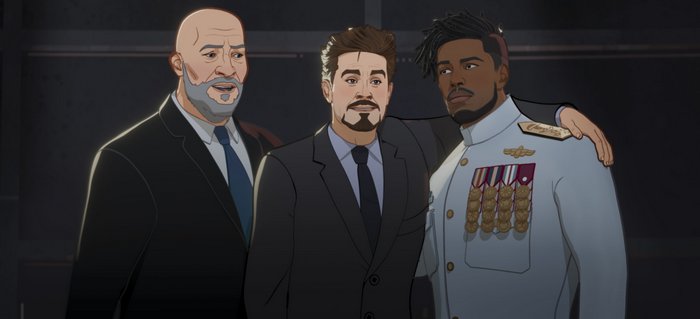What If...? Tony Stark and Erik Killmonger
