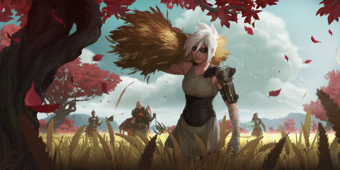 Riven in a Wheat Field - Legends of Runeterra