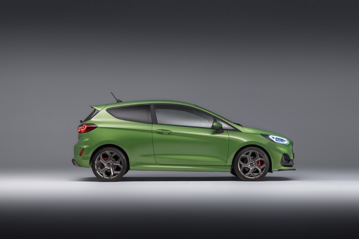 Green Ford Fiesta ST 4K Car