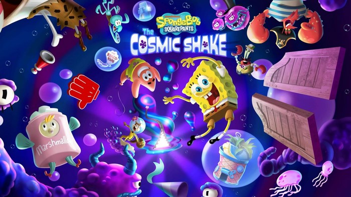 SpongeBob SquarePants: The Cosmic Shake Official Art