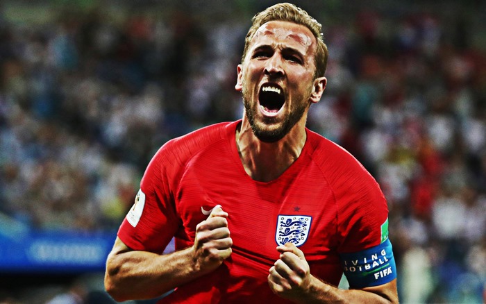 Harry Kane's passionate celebration for England