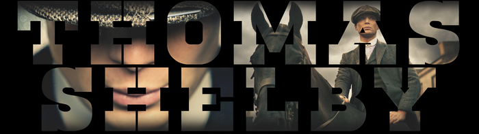 Thomas Shelby typography art