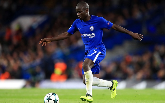 N'Golo Kanté 4K playing for Chelsea F.C.
