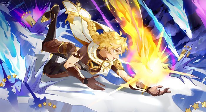 Aether Unleashes Elemental Power in Genshin Impact
