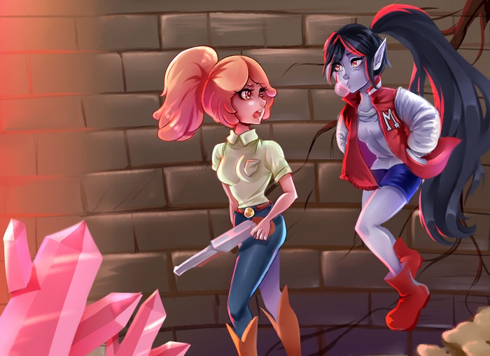 Adventure Time: Marceline and Bubblegum's Crystal Adventure