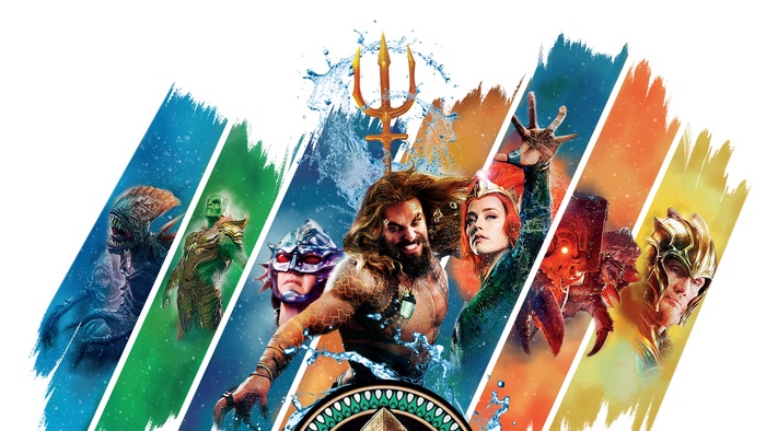 Aquaman movie characters poster