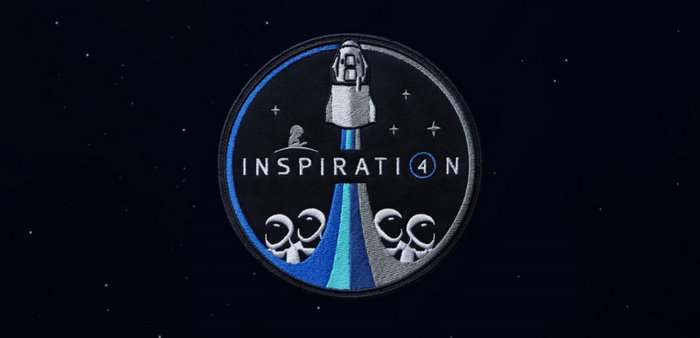 SpaceX Inspiration4 mission patch