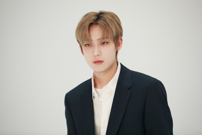 Sunoo Portrait in Dark Blazer