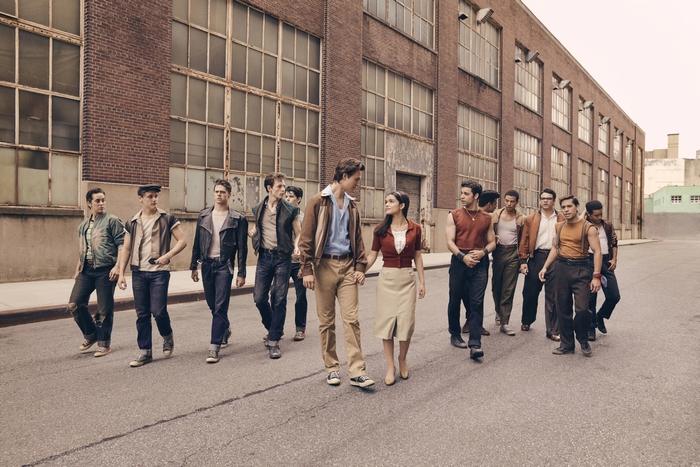 Ansel Elgort and Rachel Zegler in West Side Story (2021)