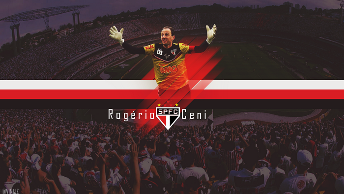Rogério Ceni, São Paulo FC legend, celebrating in stadium