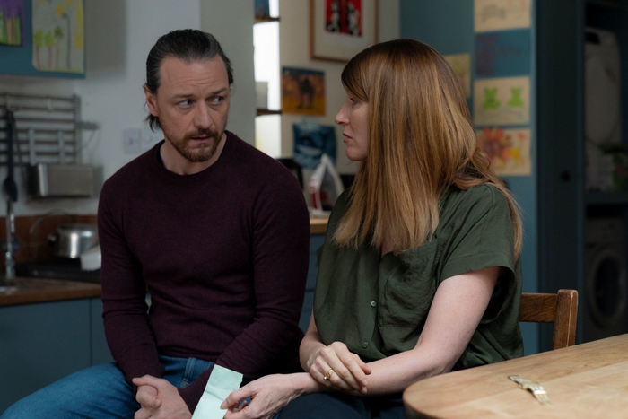 James McAvoy and Sharon Horgan together