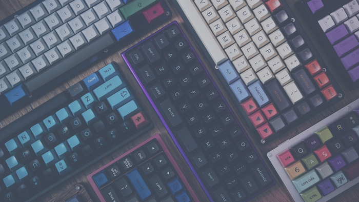 Colorful Mechanical Keyboards Collection