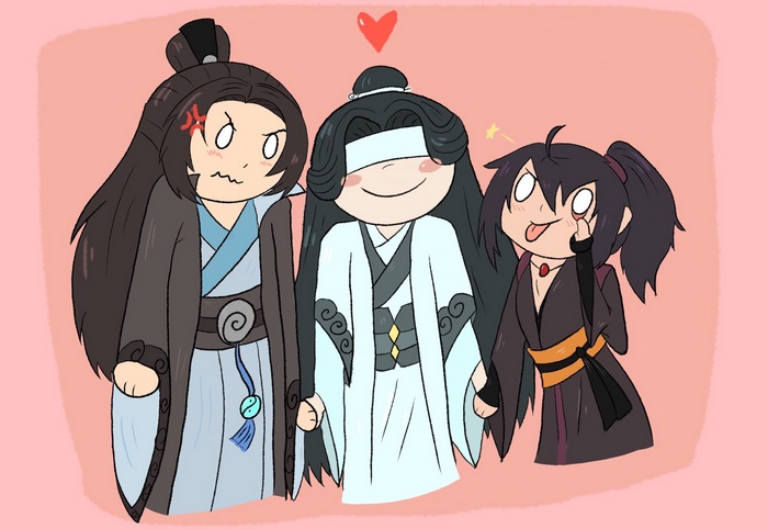 Cute Mo Dao Zu Shi Chibi: Xiao Xingchen, Song Lan, Xue Yang