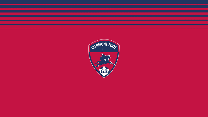 Clermont Foot 63 soccer team logo