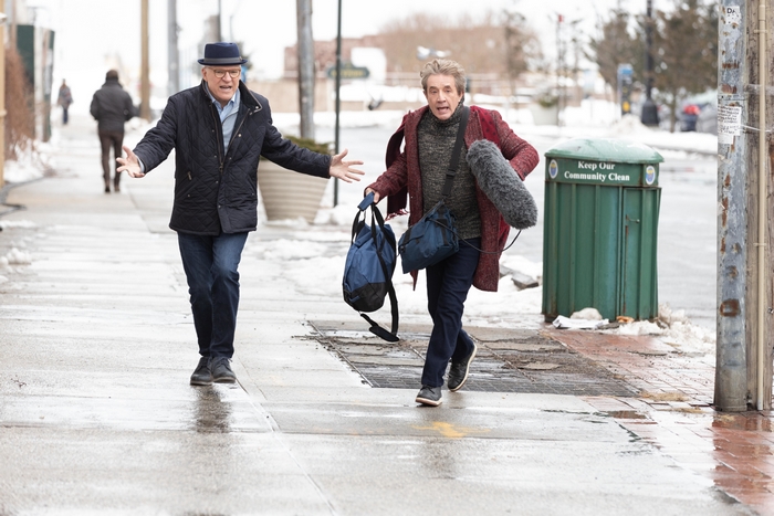 Only Murders In The Building: Steve Martin and Martin Short running