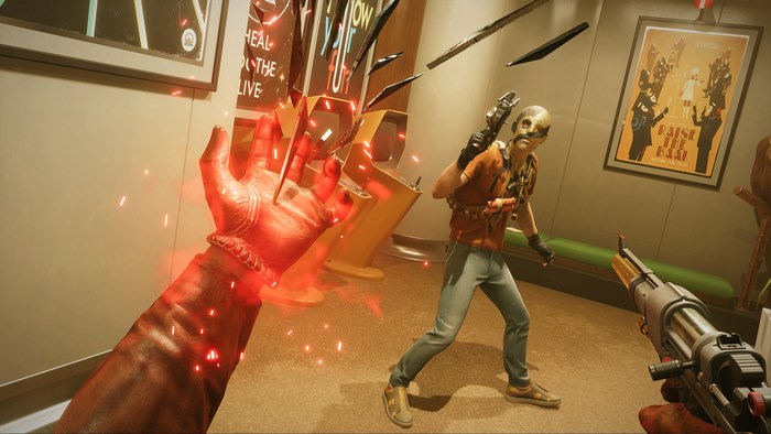 Deathloop: Player unleashes power on enemy