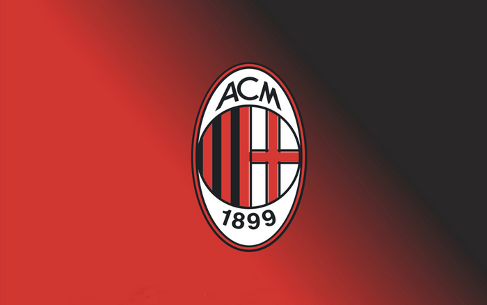 Official A.C. Milan Soccer Logo