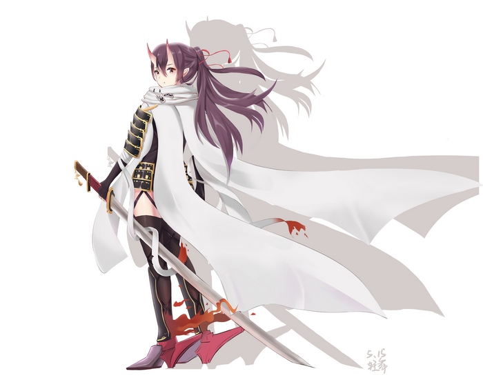 Azur Lane Izumo: Oni Samurai Warrior