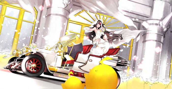 Azur Lane Deutschland and Commander Wedding