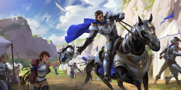 Legends of Runeterra: Jarvan IV prepares for battle