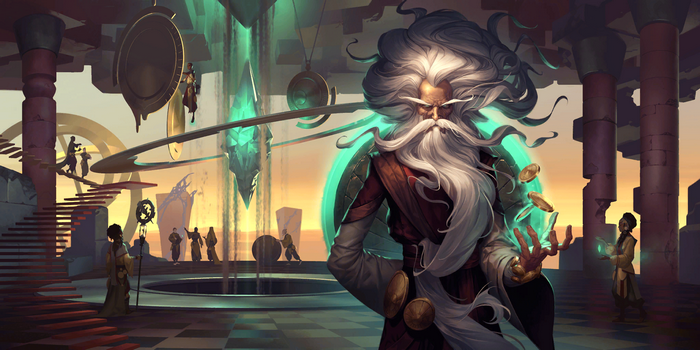 Zilean: Master of Time in an Ancient Sanctuary