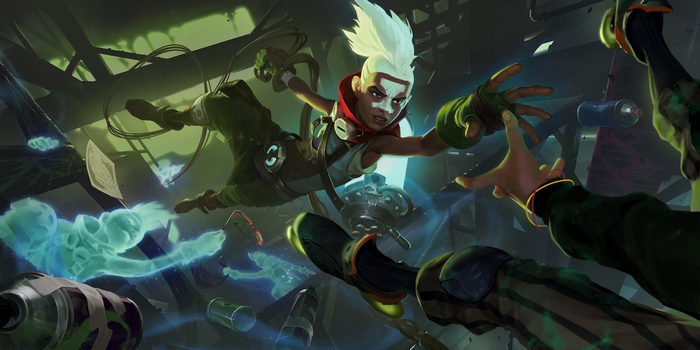 Ekko in action with Z-Drive echoes