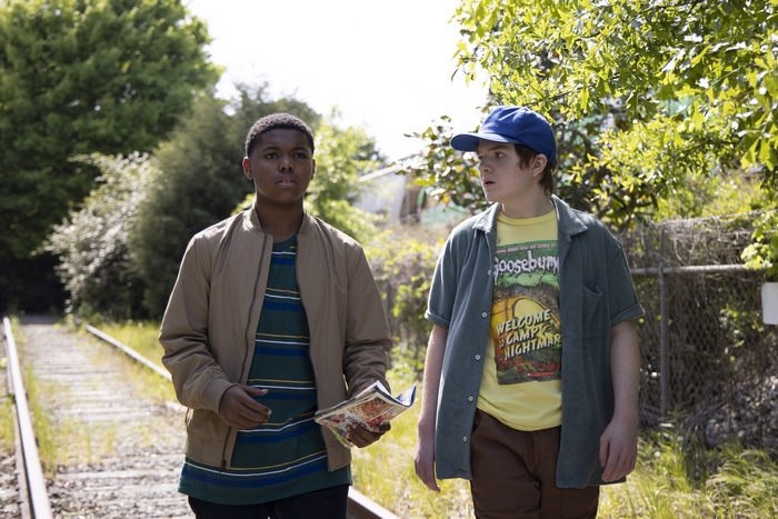 Just Beyond: Cedric Joe and Jack Gore on train tracks