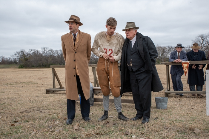 Luke Wilson and Martin Sheen in 12 Mighty Orphans