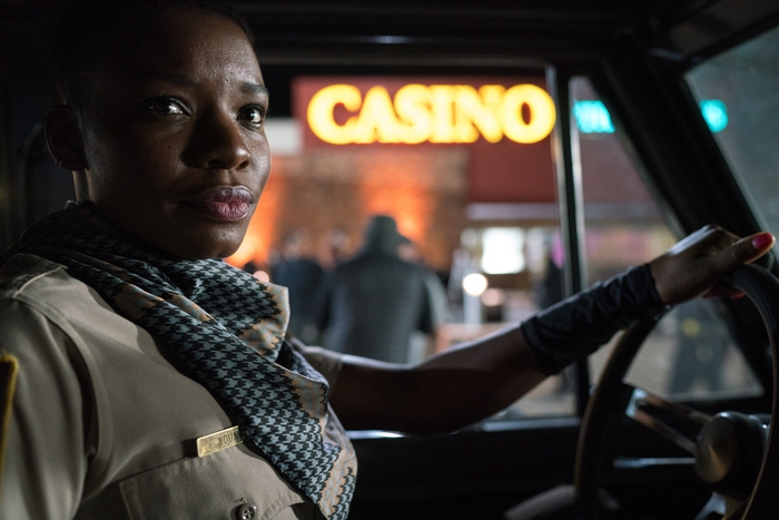 Alexis Louder as Officer Young in Copshop