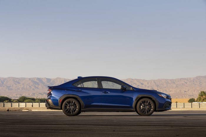 Subaru WRX Limited Sport Car in Desert 4K