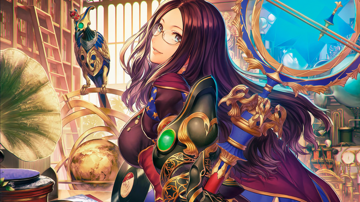 Fate/Grand Order's Leonardo da Vinci in her workshop