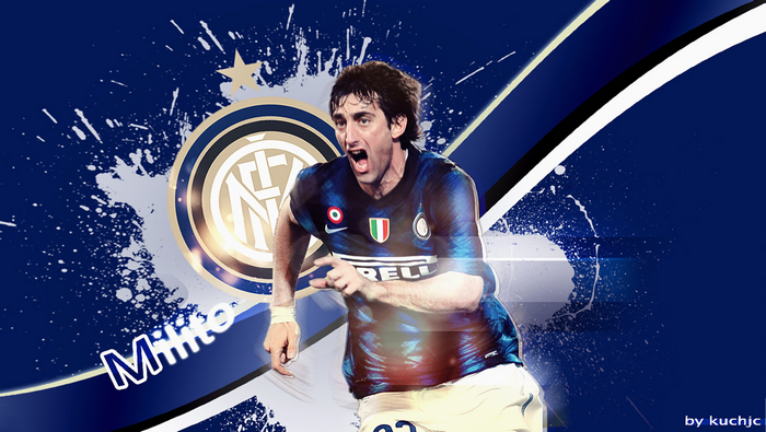 Diego Milito Inter Milan action shot