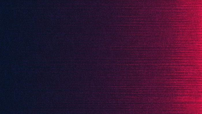 Artistic Glitch Lines Red Gradient