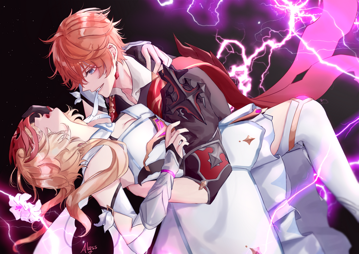 Genshin Impact: Tartaglia and Lumine's electrifying confrontation