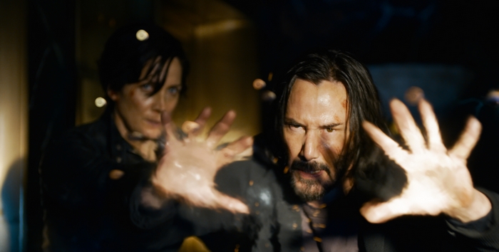 Neo and Trinity unleash powers in The Matrix Resurrections