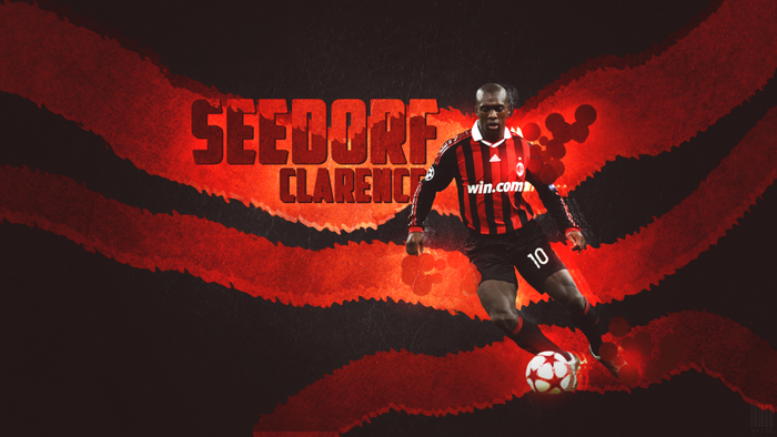 Clarence Seedorf in action for A.C. Milan