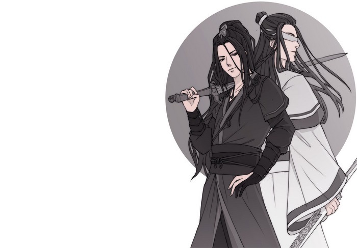 Mo Dao Zu Shi: Xue Yang and Xiao Xingchen with swords
