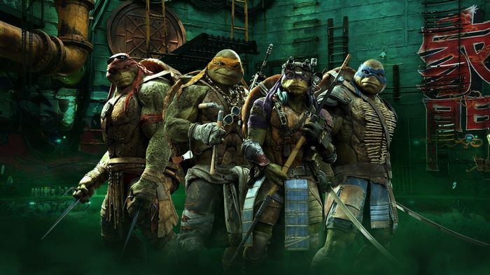 Teenage Mutant Ninja Turtles in Sewer