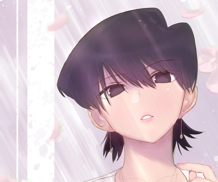 Komi Shuuko in soft light