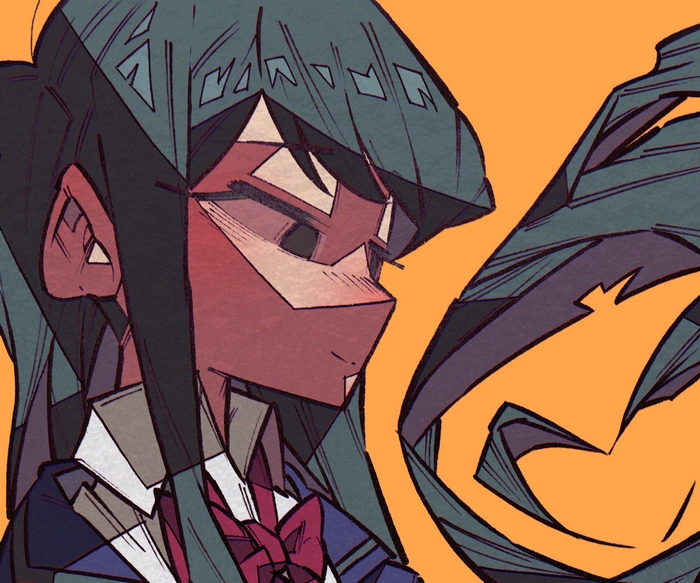 Komi Shouko Stylized Portrait