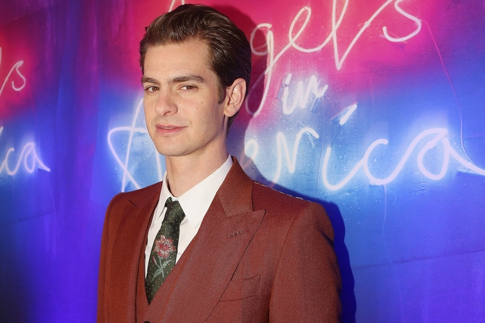 Andrew Garfield at Angels in America event