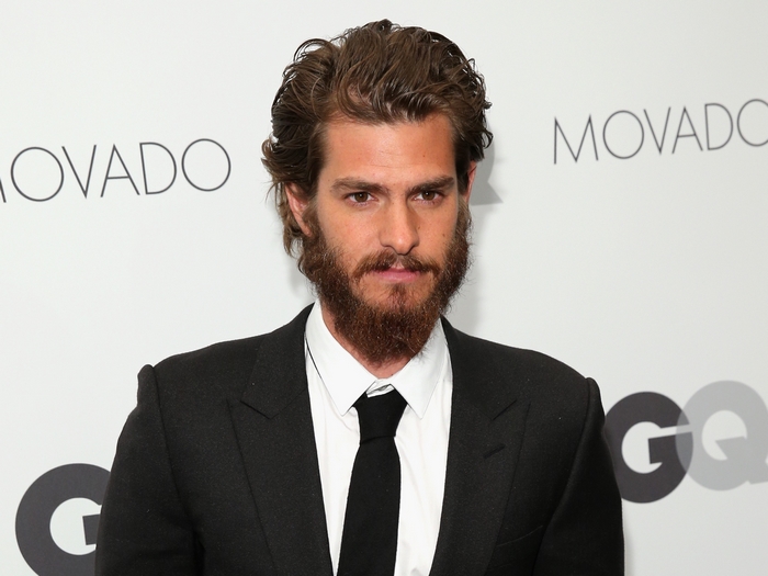 Andrew Garfield, American Actor, with a Beard
