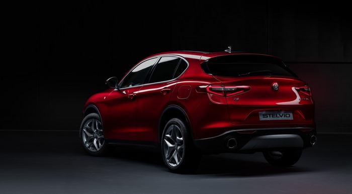 Alfa Romeo Stelvio Ti '6C Villa d’Este' Red SUV
