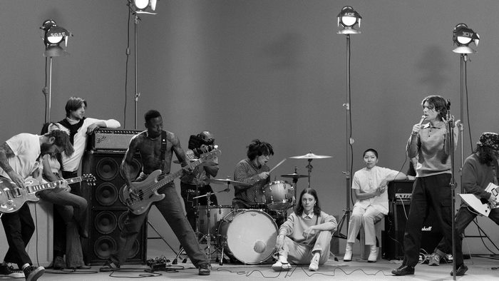 Turnstile band studio session